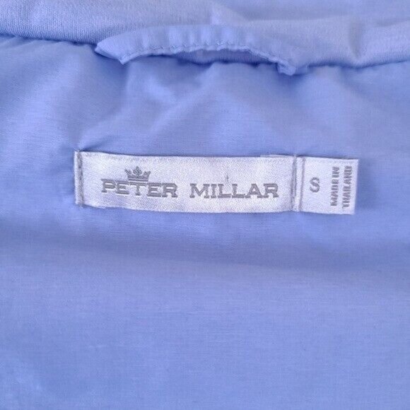 Peter Millar Lizzie Blue Golf Vest Size S Wade Hampton - Picture 7 of 10